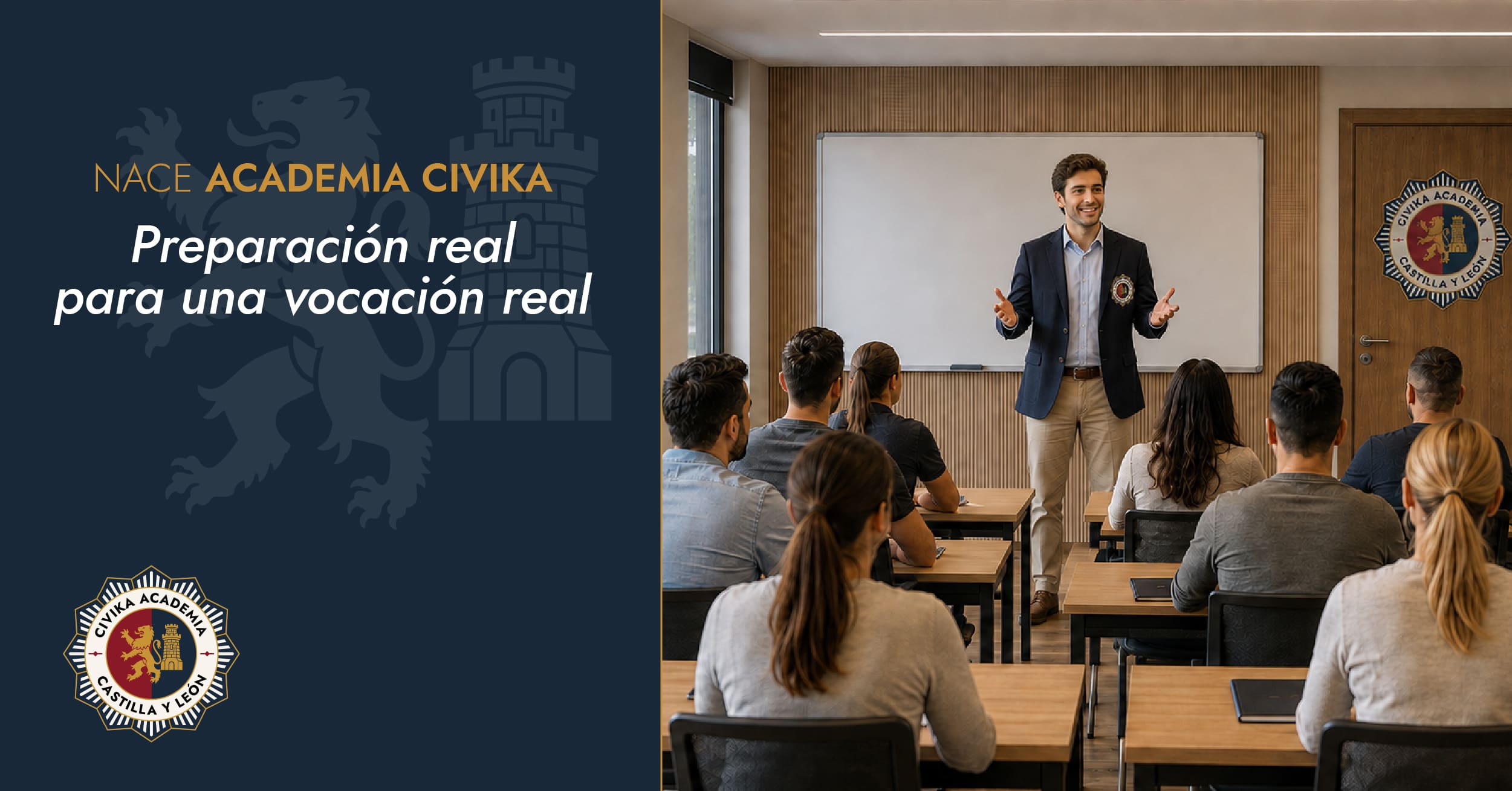 Nace Academia Civika: Preparación real para una vocación real